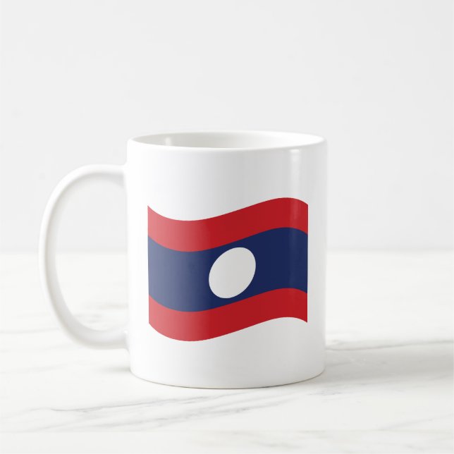 Caneca De Café Onda de Sinalizador Laos (Esquerda)
