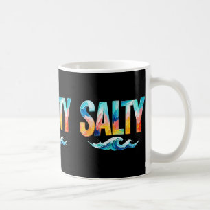 Caneca De Café Onda do Oceano Salgado Praia Divertida Vaga de Ver