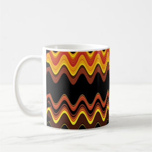 CANECA DE CAFÉ ONDA DO PÔR DO SOL