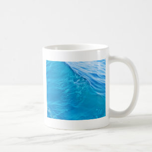 Caneca De Café onda legal de água azul