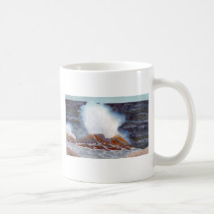 Caneca De Café Onda Oceânica