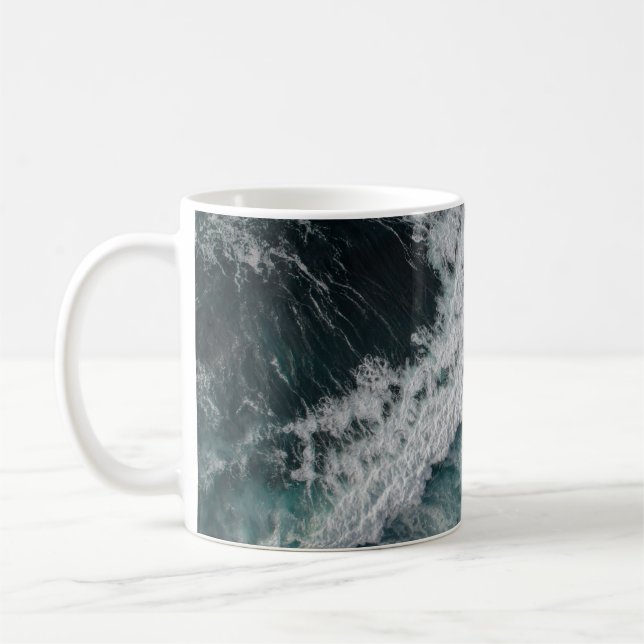 Caneca De Café Onda oceânica (Esquerda)