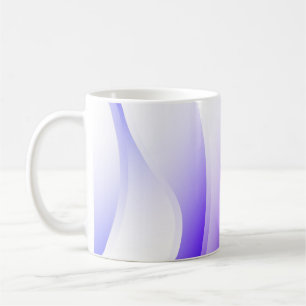 Caneca De Café Ondas criativas. Backgr (Estilo de Tecnologia Futu