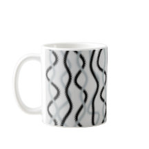 Ondas de cinza e preto