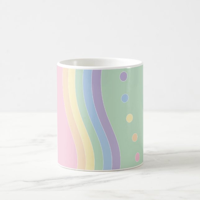 Caneca De Café Ondas de Delícia (Fluxo) (Centro)