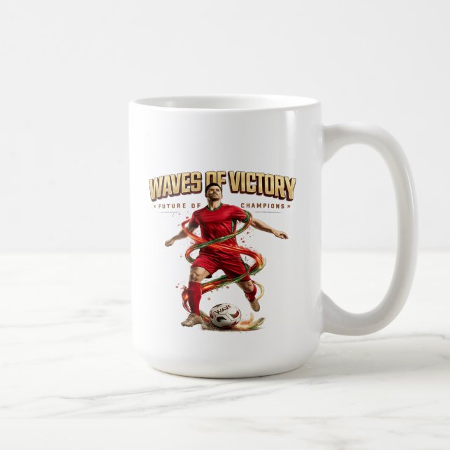 Caneca De Café ondas de vitória (Direita)