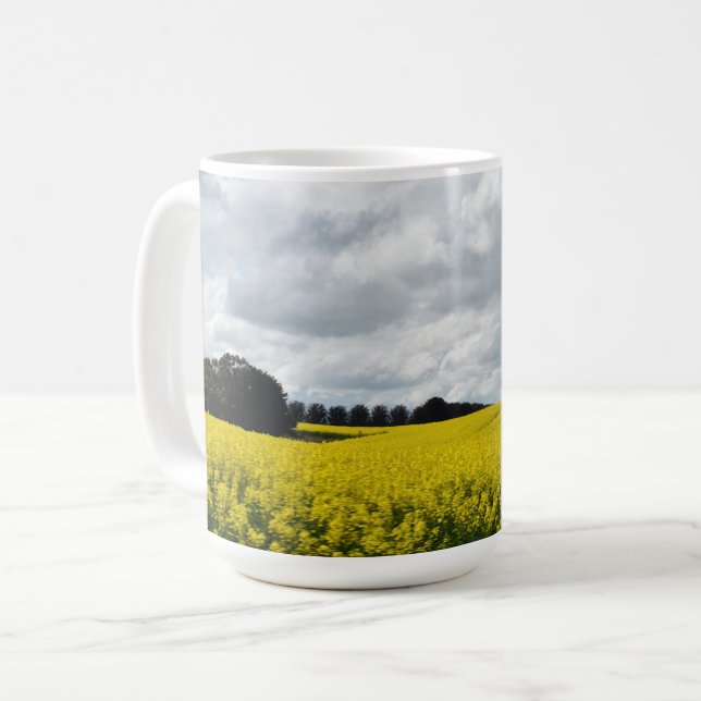 Caneca De Café Ondas Douradas de Streatham (Frente Esquerda)