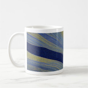 Caneca De Café Ondas Fraturadas de Capa 02