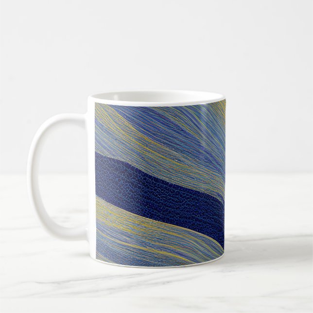 Caneca De Café Ondas Fraturadas de Capa 02 (Esquerda)