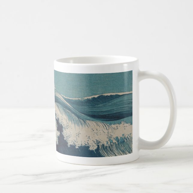 Caneca De Café Ondas por Konen Uehara (Direita)