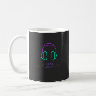 CANECA DE CAFÉ ONDAS SONORAS