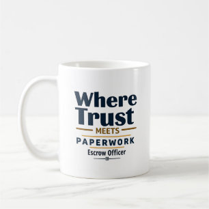 Caneca De Café Onde a Confiança Encontra a Documentação Oficial E