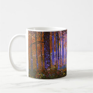 Caneca De Café Onde a Magia se Esconde - Amplia Paisagem Floresta