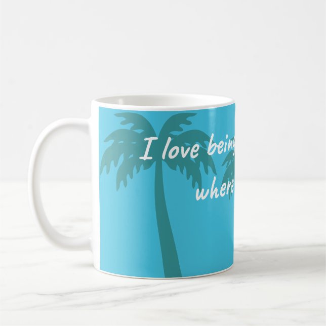 Caneca De Café Onde as Pessoas Não Estão (Esquerda)