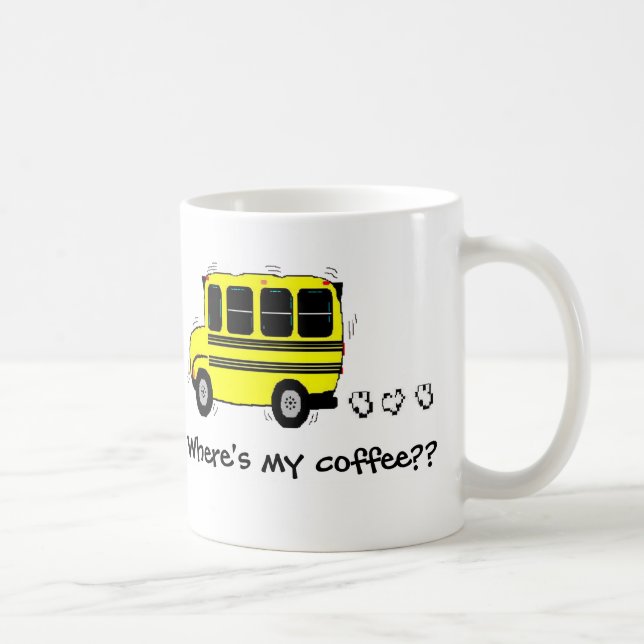 Caneca De Café Onde está meu café?? (Direita)