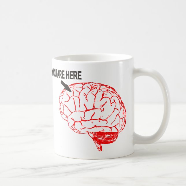 Caneca De Café Onde está você? (Direita)