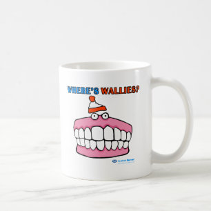 Caneca De Café Onde está Wallies?