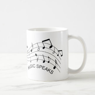 Caneca De Café Onde Falham Palavras, A Música Fala