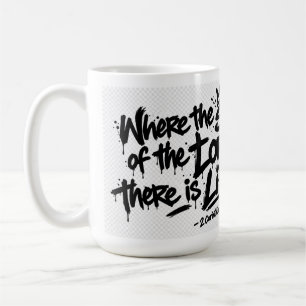 Caneca De Café Onde o espírito está 