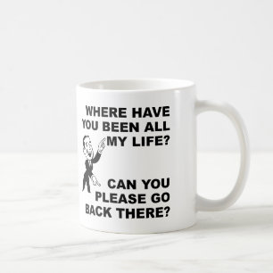 Caneca De Café Onde Você Esteve Toda a Minha Vida Citações Engraç