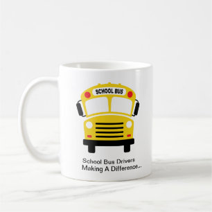 Caneca De Café Ônibus escolar