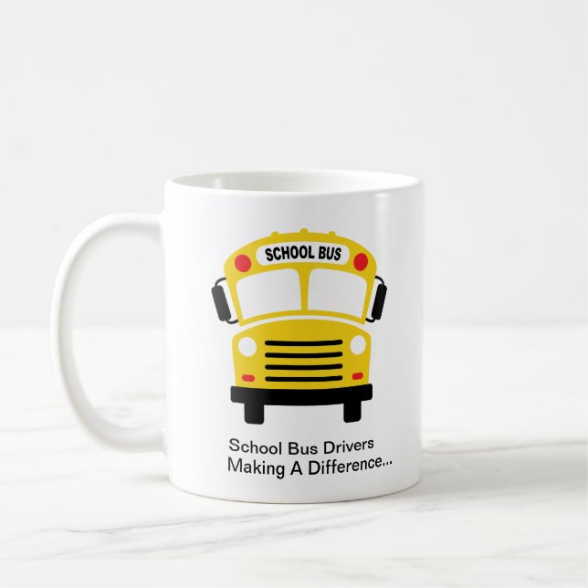 Caneca De Café Ônibus escolar (Esquerda)