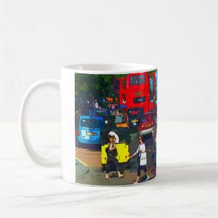Caneca De Café ônibus Red London na Oxford Street London