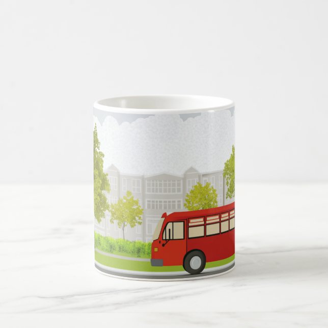 Caneca De Café ônibus vermelho clássico, frequentemente usado com (Centro)