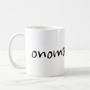 Caneca De Café onomatopeia