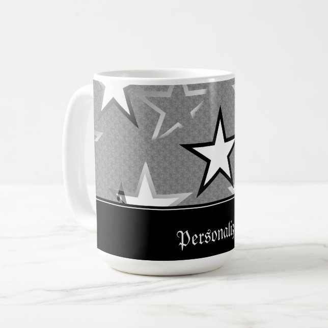 Caneca De Café Onyx Star Explosion Coffee Mug (Frente Esquerda)