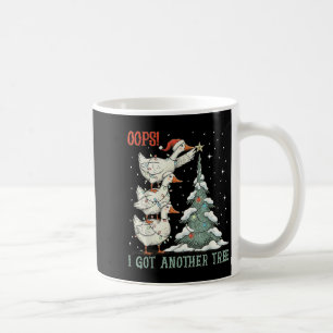 Caneca De Café Oops Eu Tenho Outra Feliz De Árvore Goosemas Bobo