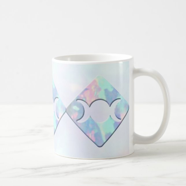 Caneca De Café Opal triplo da lua (Direita)