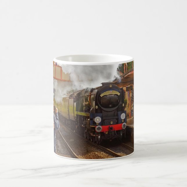 Caneca De Café Opções de imagem do comboio a vapor 28A-B (Centro)
