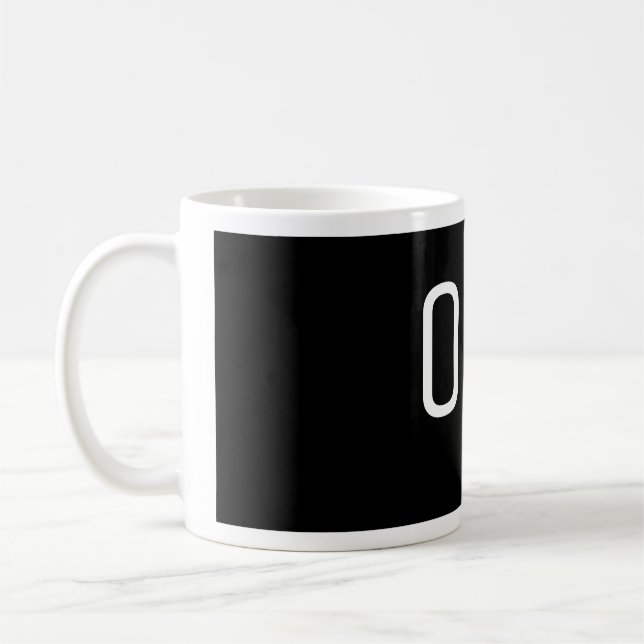 Caneca De Café OPE, desculpe! (Esquerda)