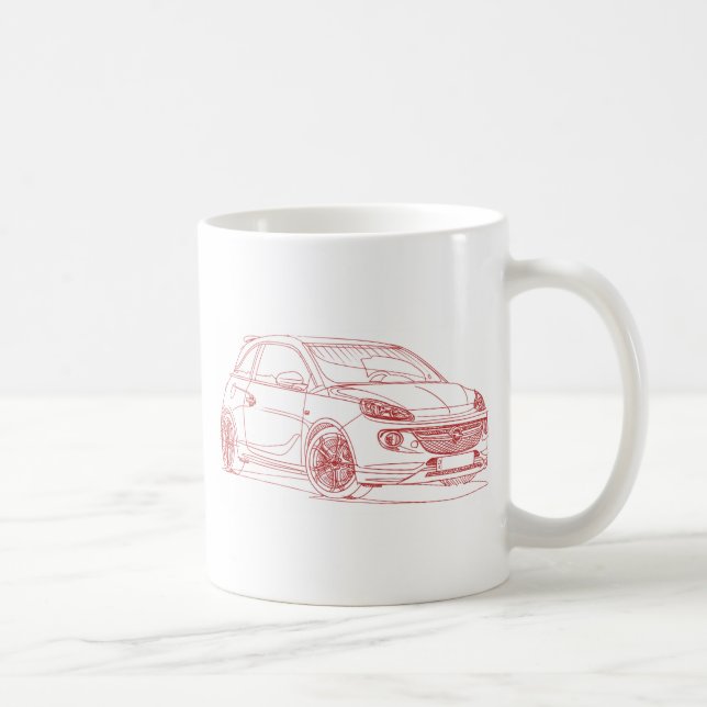 Caneca De Café Opel AdamS 2015 (Direita)