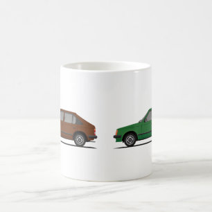 Caneca De Café Opel Kadett D - Vauxhall Astra Mk1 - 15 cor
