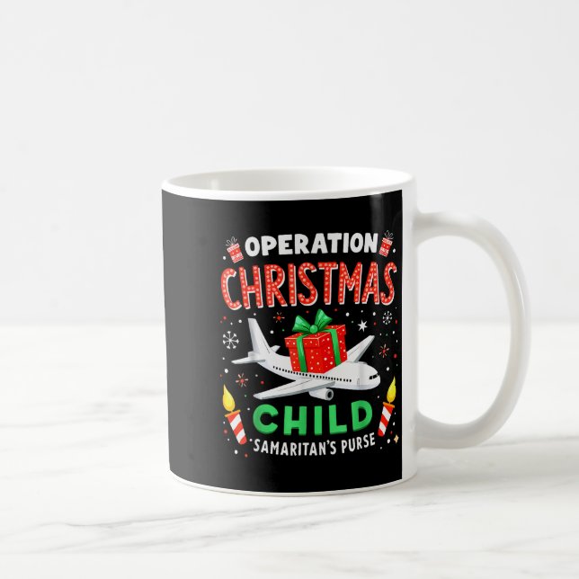 Caneca De Café Operação Criança Natal Bolsa Samaritanos  (Direita)