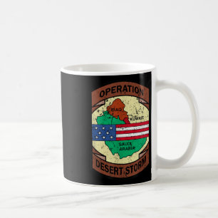 Caneca De Café Operação Militar do Golfo Operação Deserto Tempest