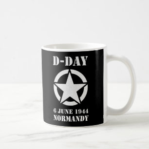 Caneca De Café Operação Overlord 1944 D-Day 2024 Normandia