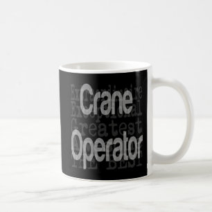 Caneca De Café Operador de grua Extraordinário
