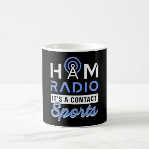 Caneca De Café Operador de Rádio HAM Antenna Amateur Code Gift Id
