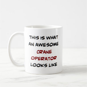 Caneca De Café operadora de guindaste, incrível
