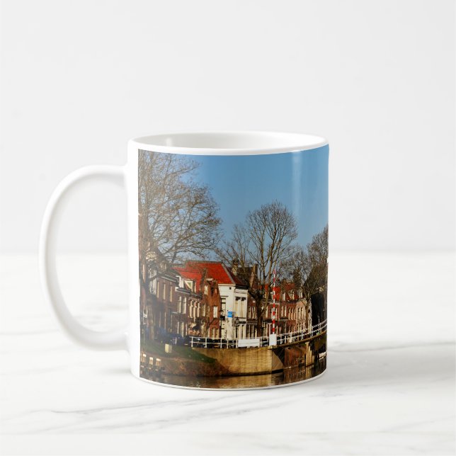 Caneca De Café Ophaalbrug in Nederland. (Esquerda)
