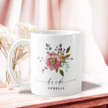 Ophelia Cottagecore Rosa Floral Noiva Pó Dusty