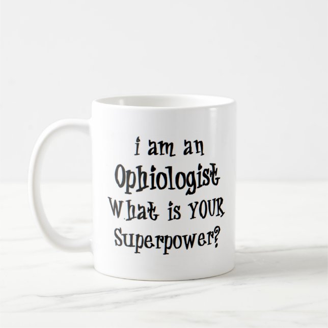 Caneca De Café ophiologista (Esquerda)