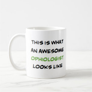 Caneca De Café ophiologista, incrível