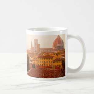 Caneca De Café Opinião bonita do verão de Florença