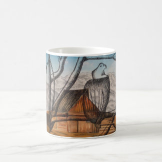 Caneca De Café Opinião de olho de pássaros