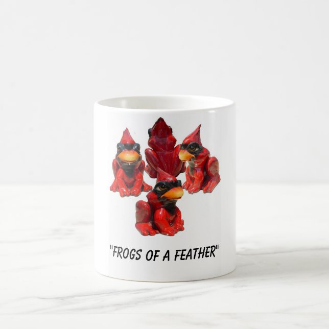 Caneca De Café Opinião do sapo…., "sapos de uma pena " (Centro)