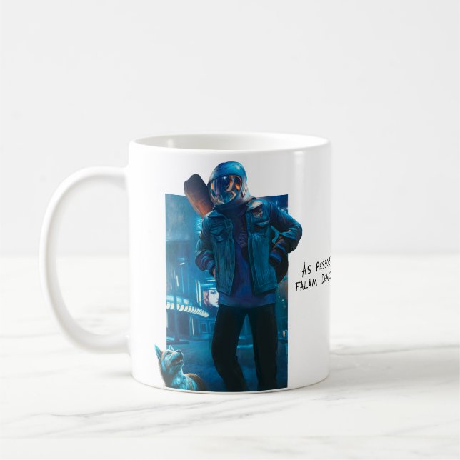 Caneca De Café Opiniões (Esquerda)